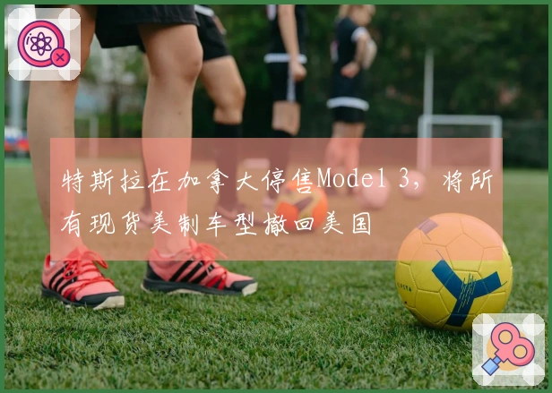 特斯拉在加拿大停售Model 3，将所有现货美制车型撤回美国